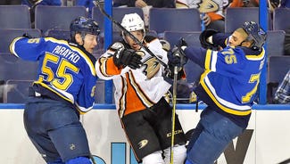 Next Story Image: Blues remain red hot, Ducks remain a mess on offense